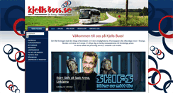 Desktop Screenshot of kjellsbuss.se