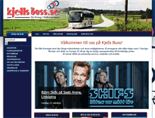 Tablet Screenshot of kjellsbuss.se